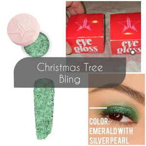 Jeffree Star, Eye Gloss Powder in "Christmas Tree Bling"